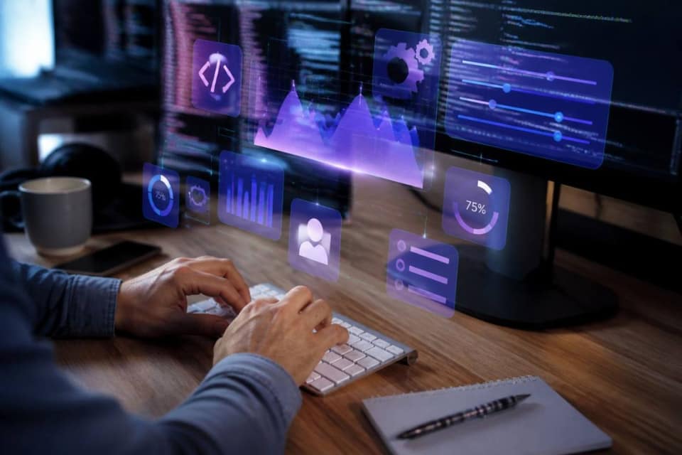 Quezent software development team building web and mobile applications