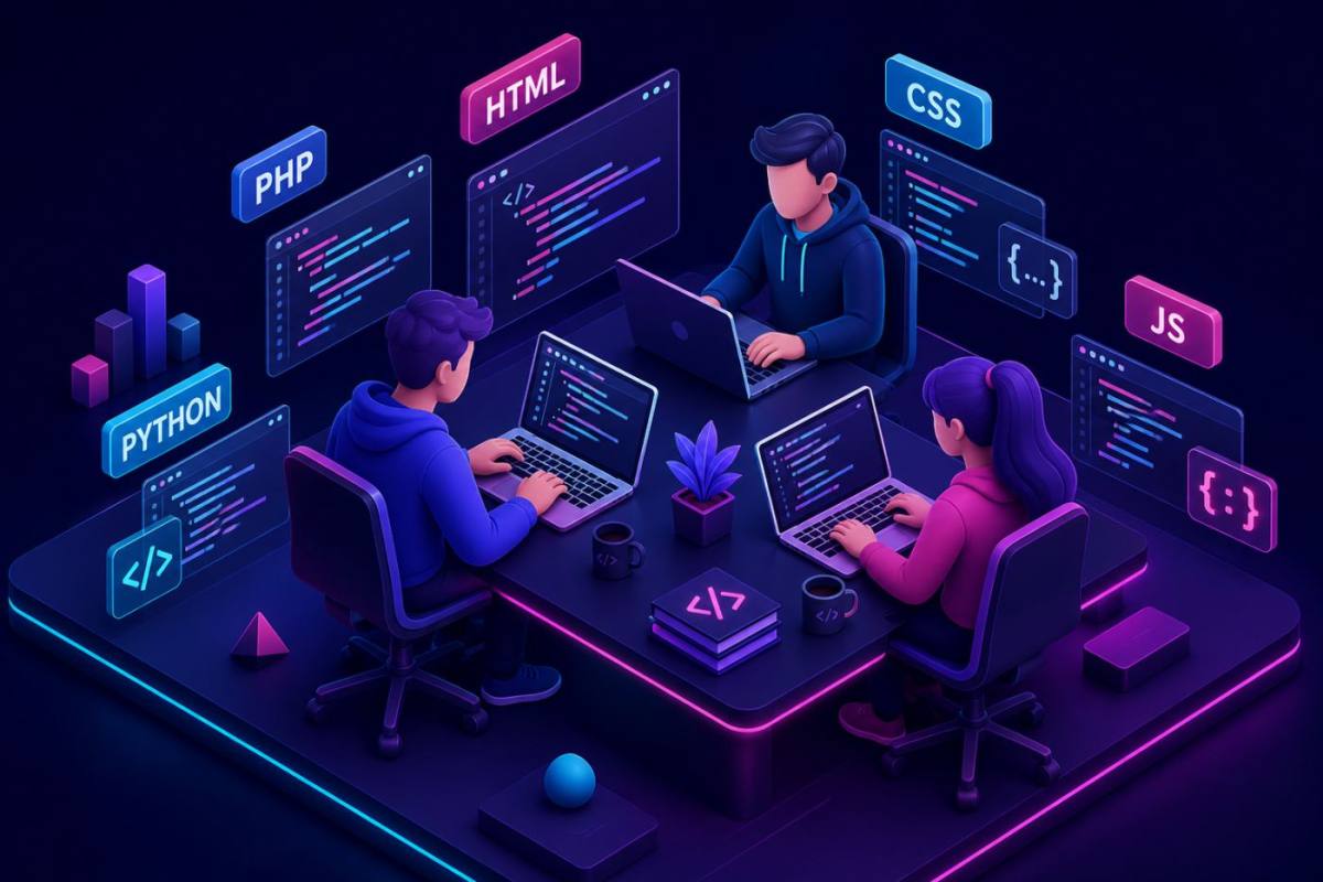 Quezent development team for web and mobile projects