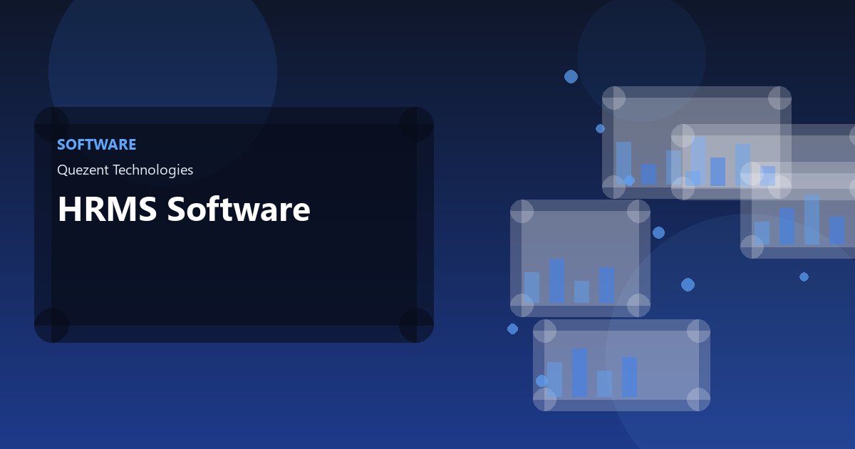 HRMS Software — Software by Quezent