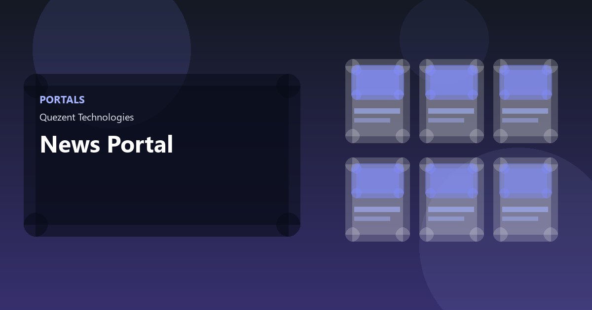 News Portal — Portals by Quezent
