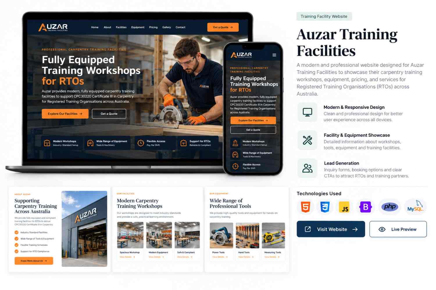 Auzar Training Facilities